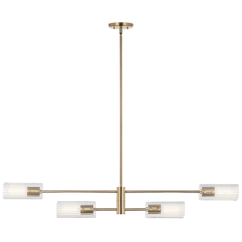 Velestino Medium Linear Chandelier by Kichler